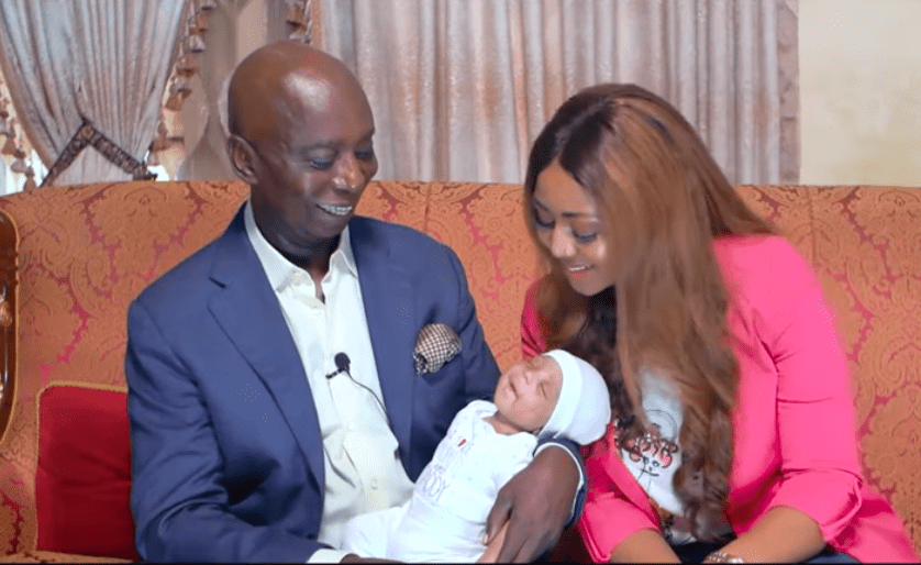 Regina Daniels and Ned Nwoko's son