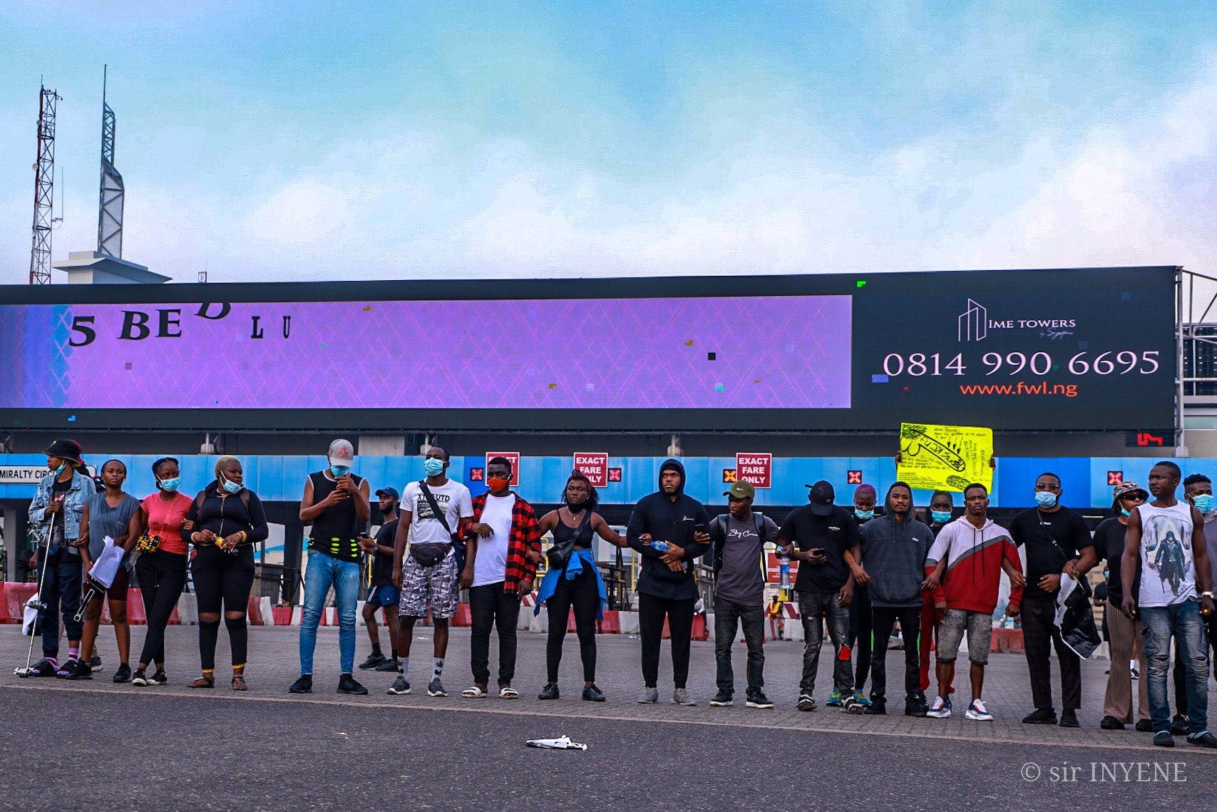 Lekki Toll Gate #endsars Protest yorubaland lekki tollgate