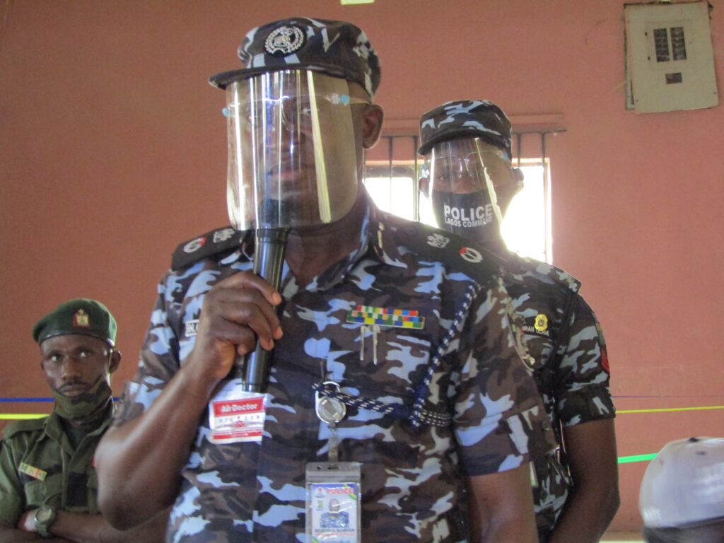 Lagos state commissioner of police, Hakeem Odumosu