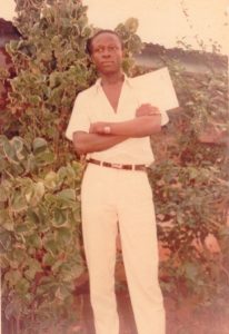 Valentine Ozigbo pictured during his early years in hometown, Amesi