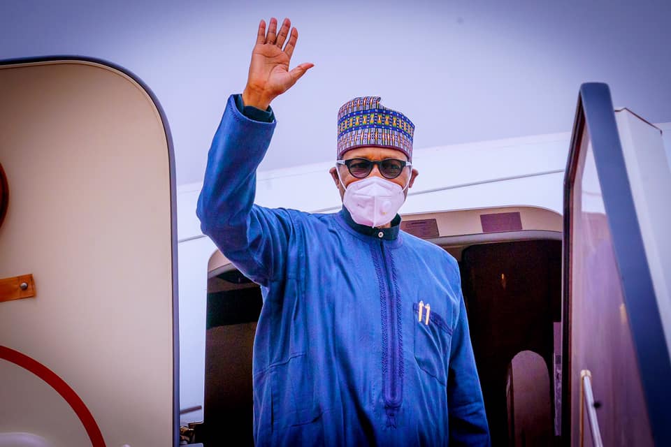 President Buhari departs Abuja to London for Routine Medical Check-Up on 30th Mar 2021 | State House Photo
