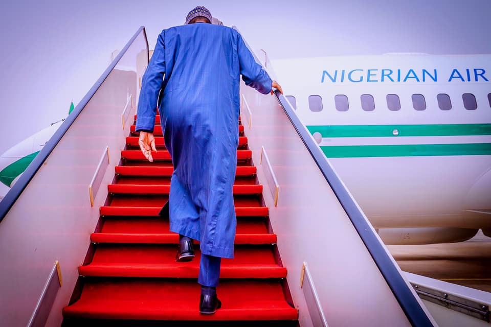 President Buhari departs Abuja to London for Routine Medical Check-Up on 30th Mar 2021