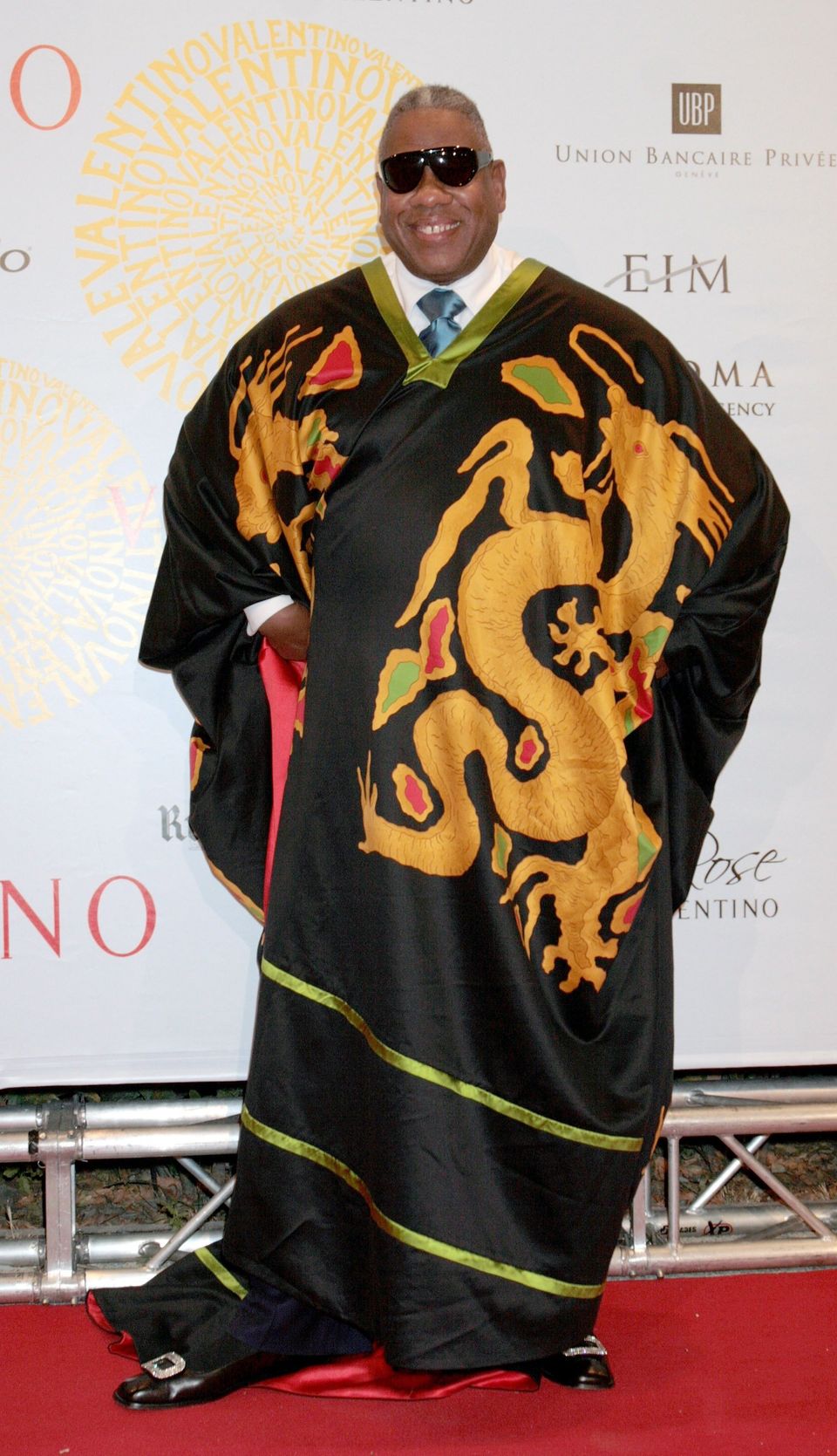 July 7, 2007: André Leon Talley at Valentino's haute couture collection celebration in Rome. | Getty