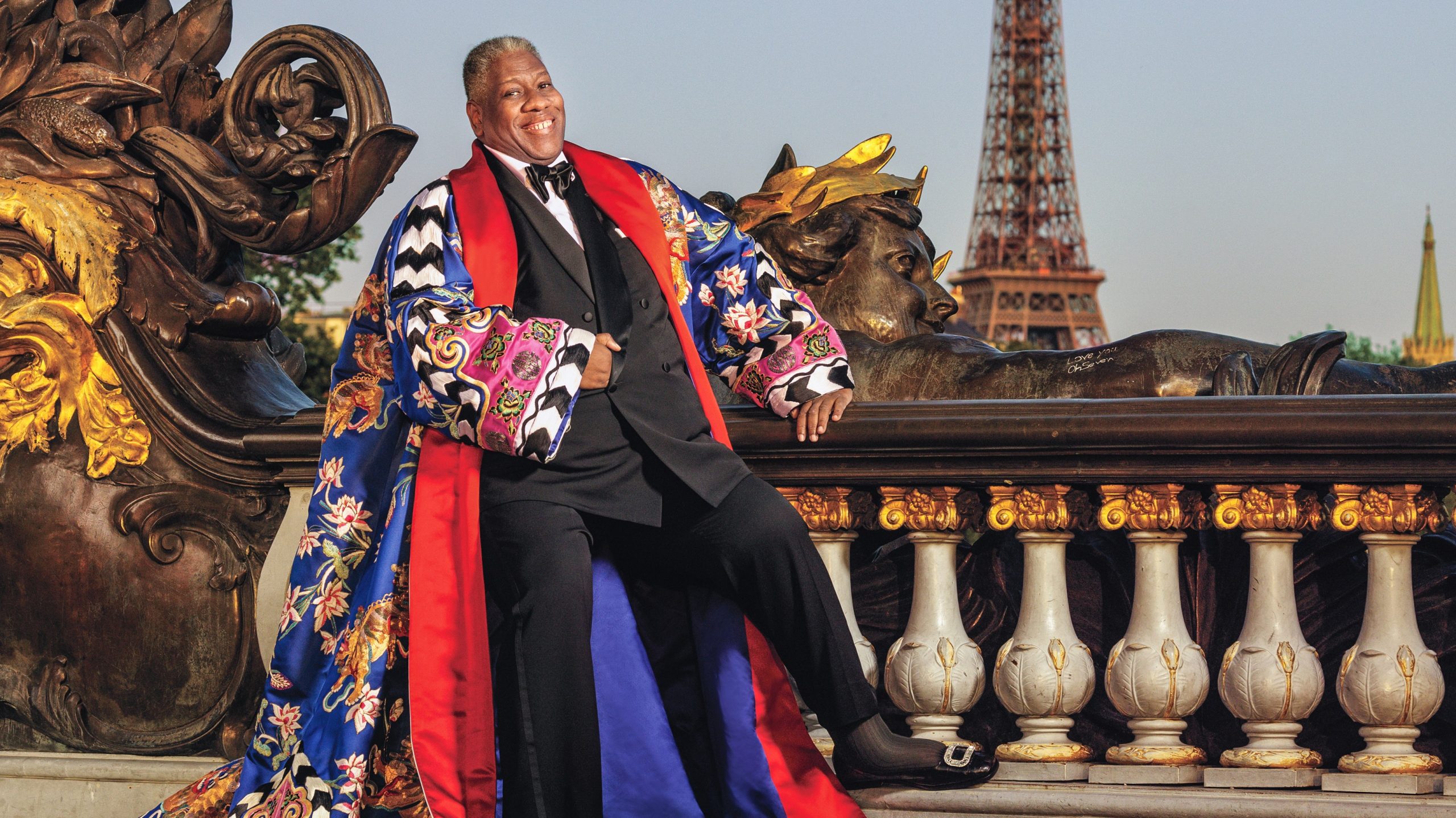 André Leon Talley takes Paris, 2013.Photographed by Jonathan Becker
