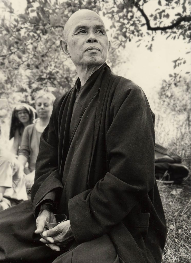 Thich Nhat Hanh at the Plum Village monastery in southern France | Courtesy Plum Village Community of Engaged Buddhism