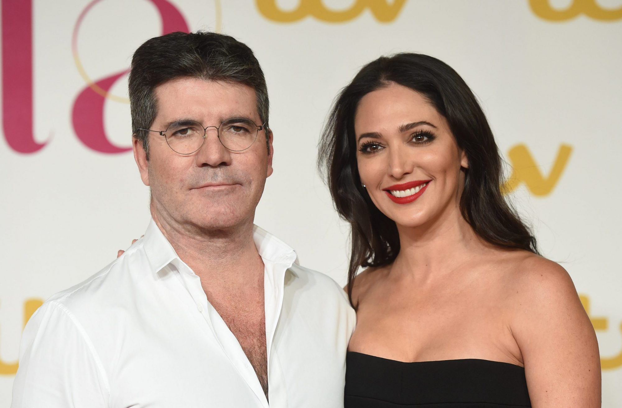 Simon Cowell and Lauren Silverman