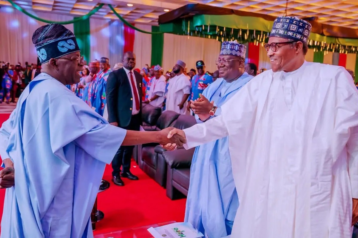 Tinubu Promises a 'Brighter Nigeria' As He Receives Handover Note from ...