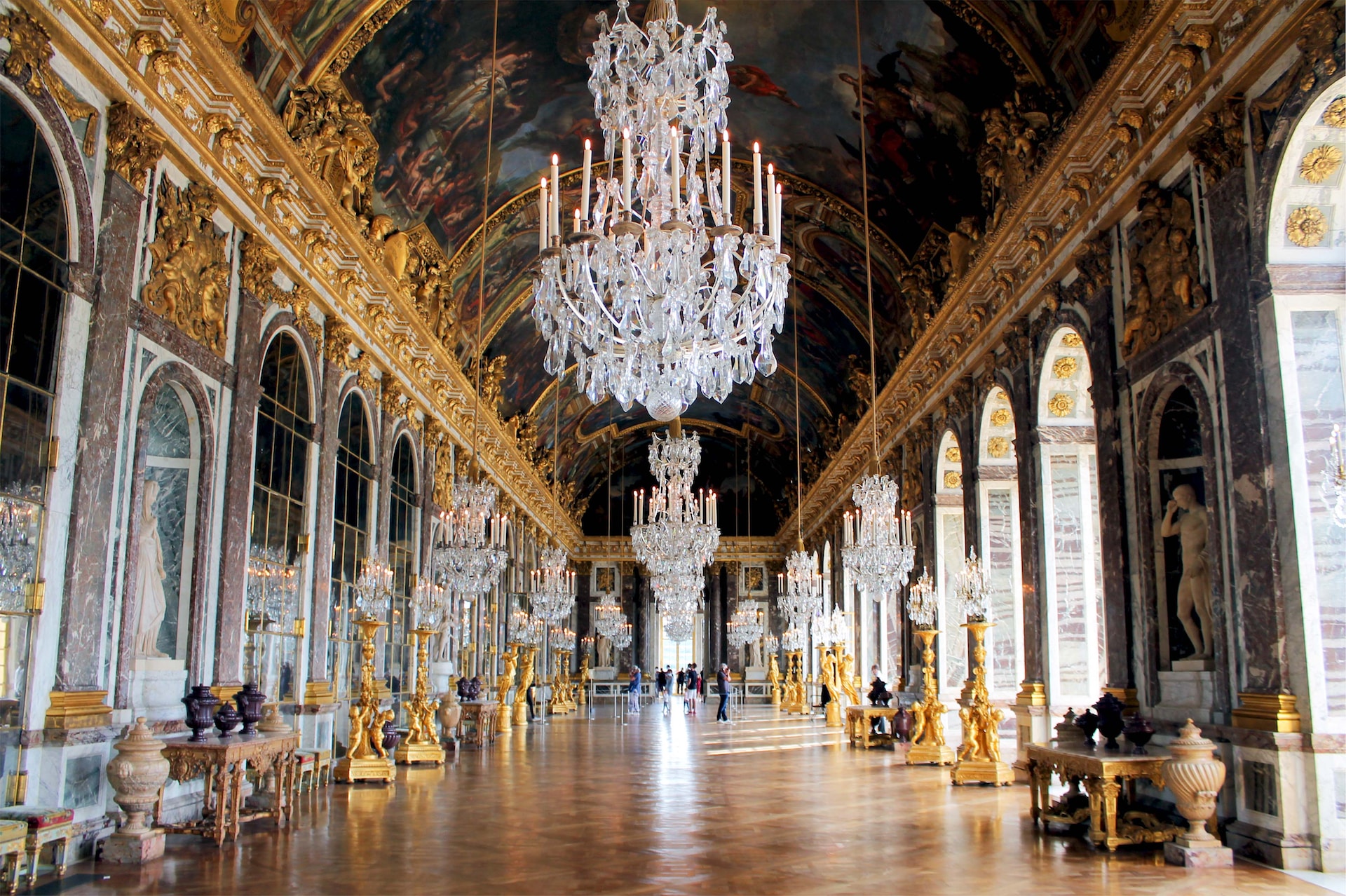 the Palace of Versailles