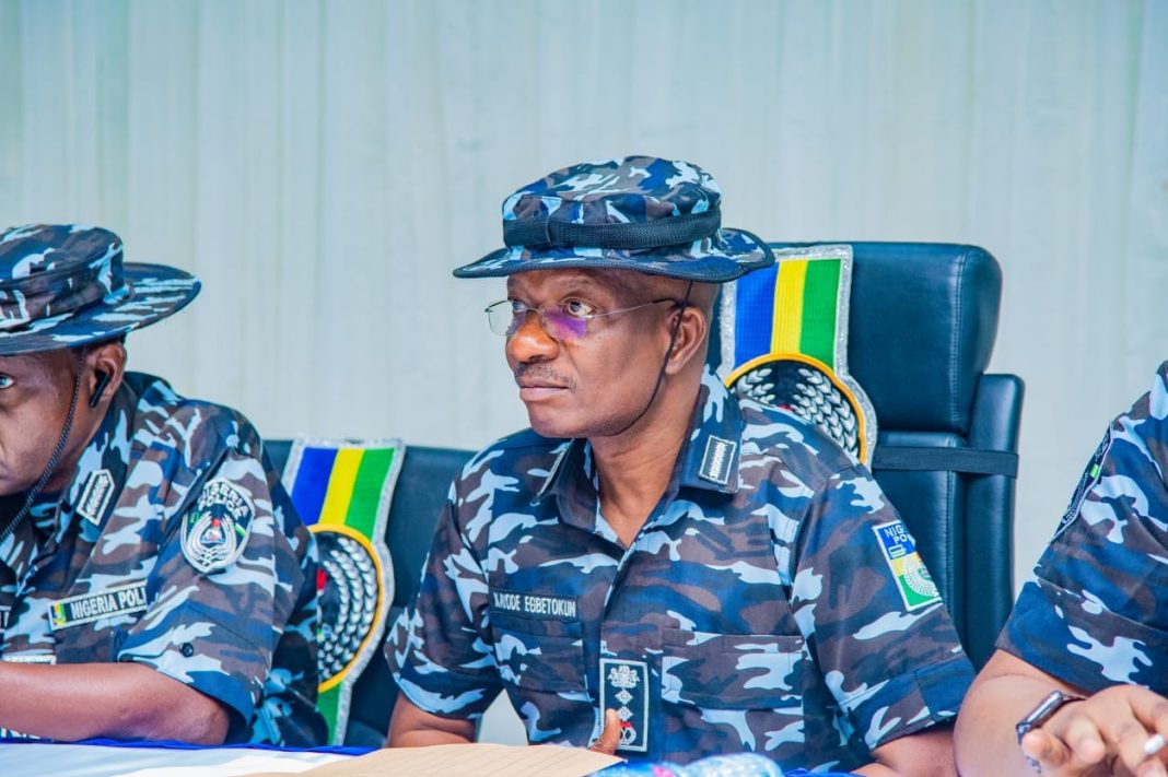 Mobile Police Police IGP officers, the Acting Inspector General of Police, Kayode Egbetokun