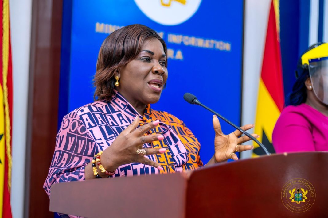 Former Ghanaian Sanitation Minister, Cecilia Abena Dapaah