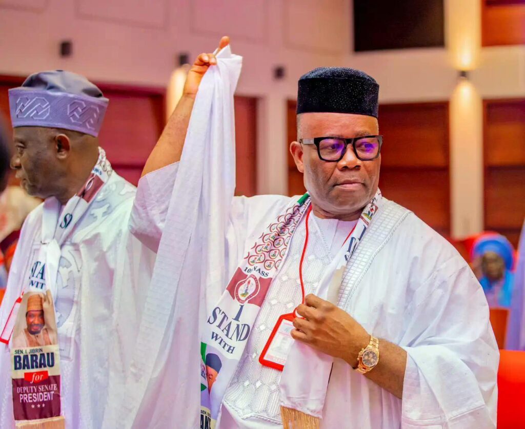 Senator Godswill Akpabio, the President of the Nigerian Senate