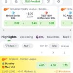 Bangbet Mobile Home Page Screenshot