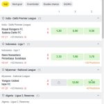 Bangbet provides Athletics Betting