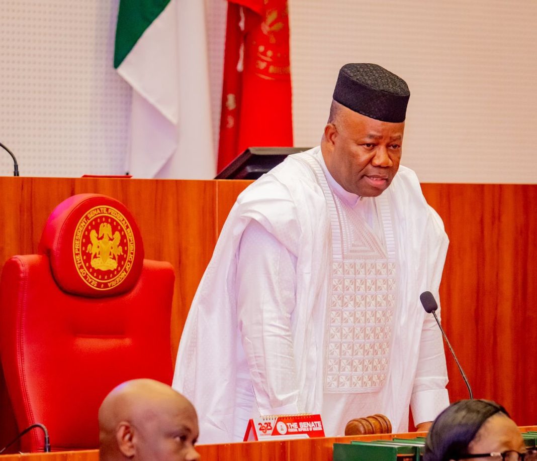 Abuja Centenary City project, The President of Nigeria's Senate, Chief Godswill Akpabio