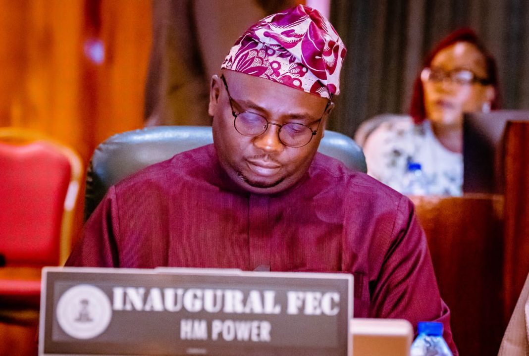Nigeria's Power Minister Adebayo Adelabu, National grid