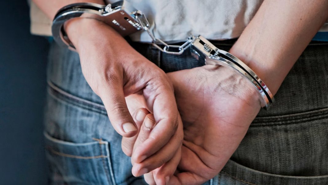 City Police officer, husband, Woman Arrested handcuffed, jailed, handcuff