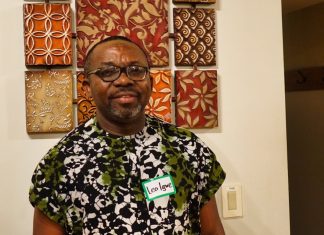 Nigerian Humanist Leo Igwe Elected Vice President of Humanists International religious freedom, Say No To, humanism, colonial Maryland, Witch hunts, Witch, Adamawa Malawi, witch-hunting, critical thinking, Death, african humanism, chaplain, Gods, Leo Igwe pictured during his 2024 US tour for Humanism