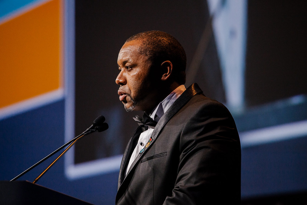 Saulos Chilima, Vice President, Republic of Malawi pictured at the launch of IFPRI's Compact2025 on November 18, 2015. | Jack Naughton