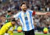 ‘Thank you, God…’: Lionel Messi Retires From Argentina National Team hat-trick, Lionel Messi celebrates in front