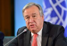 Antonio Guterres, United Nations