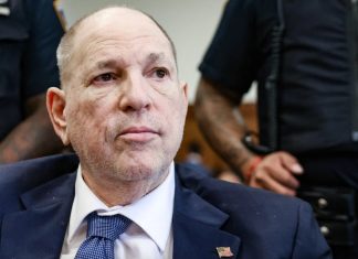 Disgraced Hollywood Mogul Harvey Weinstein Gets 15-Year Prison Term for Sexual Assault Blood Test, Harvey Weinstein appears in Manhattan criminal court in New York City on July 9 for a status hearing to be retried after his sex crimes conviction was overturned