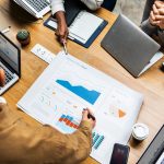 plan, strategy, planning, office, workplace, team, Group of diverse people having a business meeting