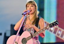 AI Threat: Taylor Swift Moves to Protect Voice and Likeness with Trademark Filings Taylor Swift performs during her Eras Tour. | Getty