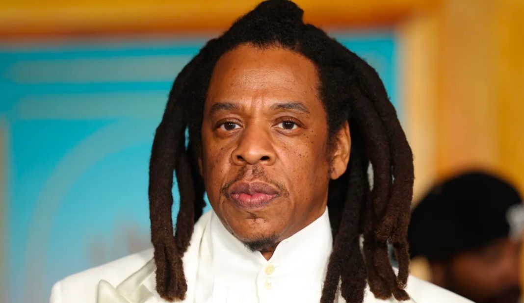 Jay-Z attends the Los Angeles Premiere of Sony Pictures' 