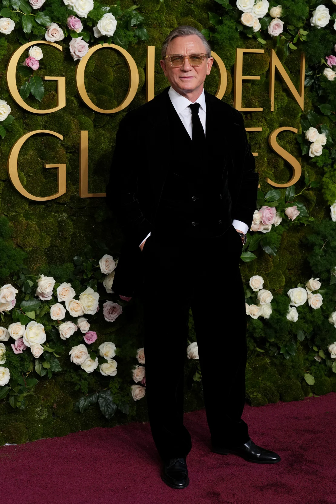 Daniel Craig in a black velvet tux. Jordan Strauss/Invision/AP