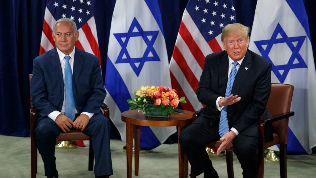  Israeli Prime Minister Benjamin Netanyahu and US President Donald Trump meet at the White House on February 4, 2025. Gaza