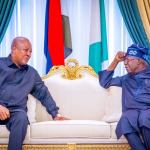 President Bola Tinubu hosts President John Mahama of Ghana at the State House, Abuja on Thursday, March 27, 2025 | State House Photo