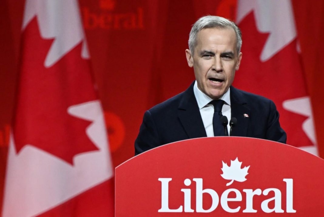 Canadian Prime Minister Mark Carney in Ottawa on March 9, 2025. | Artur Widak/NurPhoto via Getty Images file