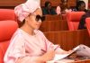 Akpoti-Uduaghan Alleges Passport Seizure at Abuja Airport on Akpabio’s Orders Senator Natasha Akpoti-Uduaghan pictured at the Nigerian Senate Chambers, Abuja.