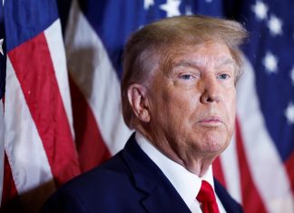 How US Drone Strikes Took Out Foreign Terror Cells in Sokoto, AFRICOM Confirms Donald Trump speaks to reporters ahead of his speech at the Conservative Political Action Conference on March 4, 2025. | Anna Moneymaker/Getty Images