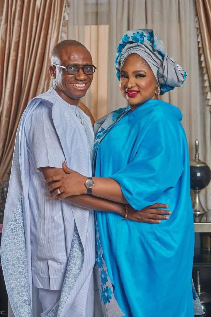 Shimite Bello Love with husband David Favour Love