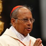 Cardinal Ranjith of Colombo, Sri Lanka, celebrates Mass for people from Sri Lanka in St. Peter’s Basilica at Vatican