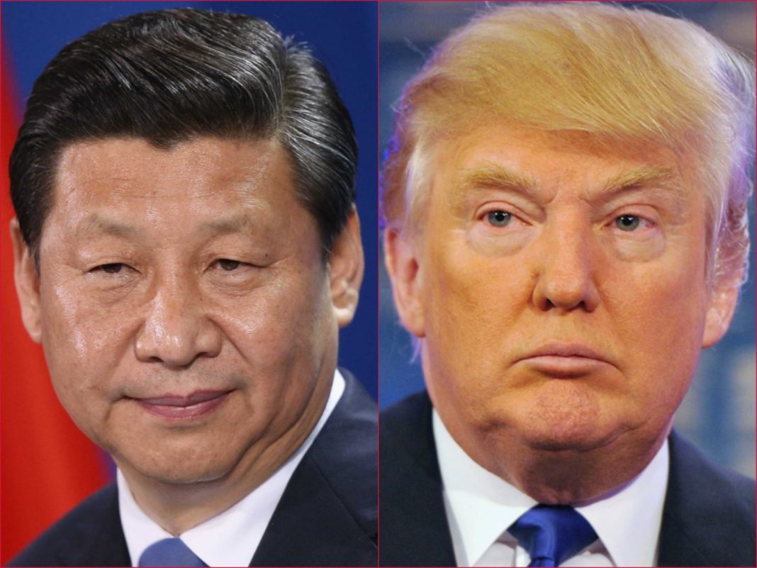 84%, tarrifs, Composite: Chinese President Xi Jinping (left); US President Donald Trump