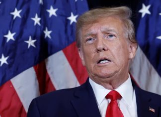 Nigeria: Donald Trump Announces U.S. Drone Strikes ISIS Cells In Sokoto strikes, embassies, Donald Trump speaks at the Conservative Political Action Conference on March 4, 2023, in National Harbor, Maryland. | Anna Moneymaker/Getty Images