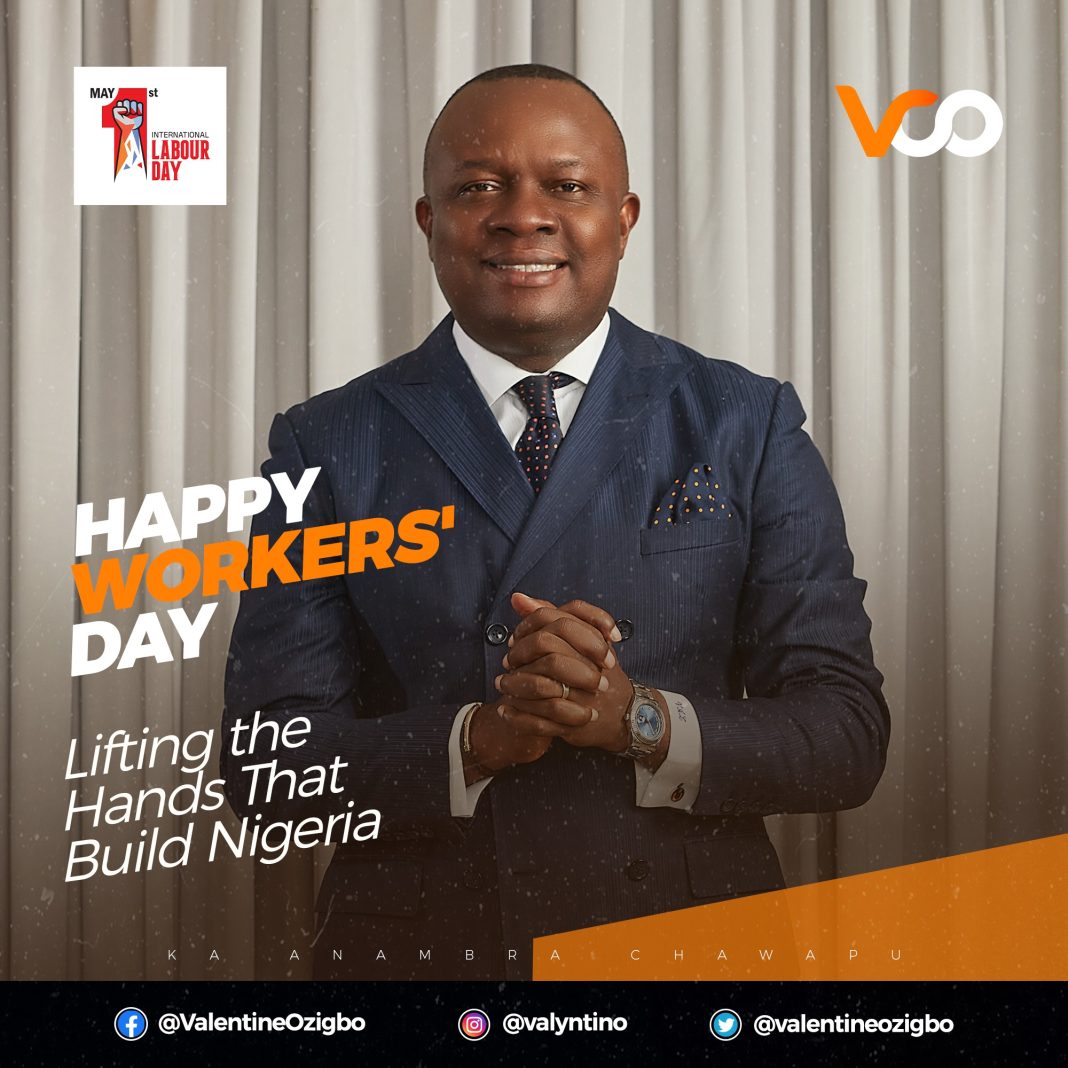 Happy Workers' Day from Valentine Ozigbo