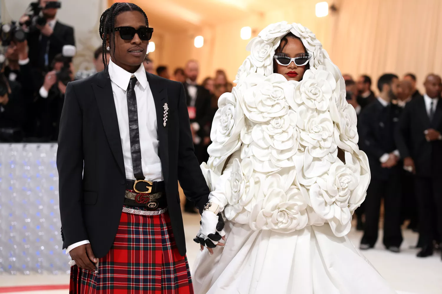 Rihanna and A$AP Rocky at 2023 Met Gala. | John Shearer/WireImage