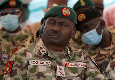 Nigeria's Chief of Defence Staff, Christopher Musa