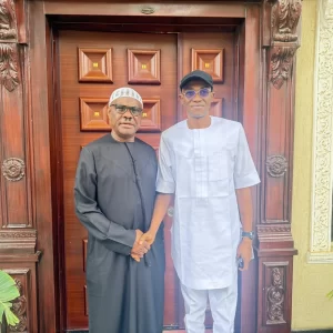 FCT Minister hosts the factional Chairman of the Labour Party at his residence in Abuja