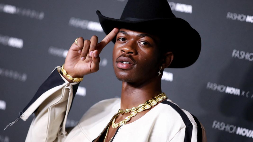 Lil Nas X attends the Fashion Nova x Cardi B Collection Launch Party at Hollywood Palladium on May 08, 2019 in Los Angeles, California.