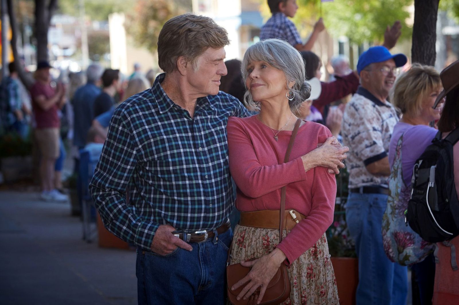 Robert Redford, as Louis Waters, and Jane Fonda, as Addie Moore, team up again for "Our Souls at Night," a film about two widowers who, after living next to each other for years, form a relationship.Netflix