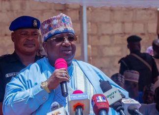 Governor Idris Pledges Full Effort to Rescue 25 Abducted Schoolgirls Governor Nasir Idris of Kebbi State