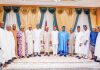 Osun APC Governorship Aspirants Agree to Consensus Candidate After Meeting With Tinubu President Bola Tinubu meets with Osun APC governorship aspirants at State House on Wednesday, December 10, 2025