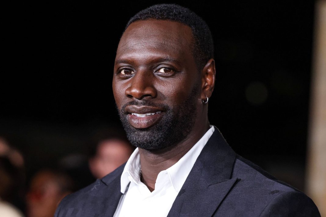 Omar Sy at the premiere of 