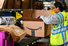 Amazon Announces Plan to Cut About 16,000 Jobs in Latest Restructuring Effort A worker packages products at the Amazon fulfillment center in Daytona Beach, Fla. in Sept. 2025. | Miguel J. Rodriguez Carrillo/Bloomberg via Getty Images