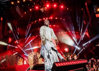 The Heavy Crown: Can the Next Generation of Afrobeats Sustain the Global Empire? Burna Boy performs on stage at his concert at the Citi Field, in New York City on July 8, 2023. | Sacha Lecca/Rolling Stone