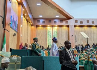Nigerian Lawmakers Confirm Gazetted Tax Acts Were Altered After National Assembly Passed Them President Bola Tinubu making his 2025 Democracy Day Speech at National Assembly on Thursday, June 12, 2025